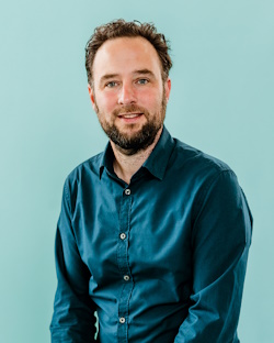 Dorpencoördinator Wouter Slangenberg
