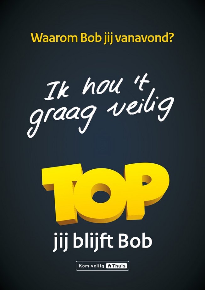 top jij blijft Bob
