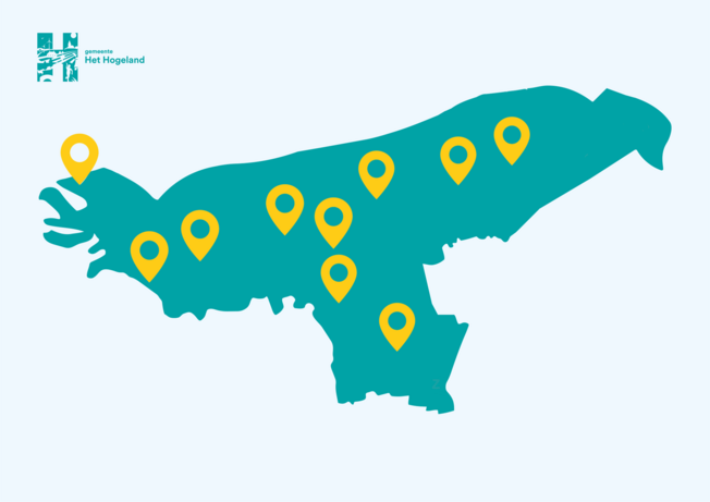 Schoonbrigade gaat naar: Ze gaan naar Bedum, Winsum, Uithuizen, Baflo, Eenrum, Leens, Uithuizermeeden, Warffum, Zoutkamp en Lauwersoog