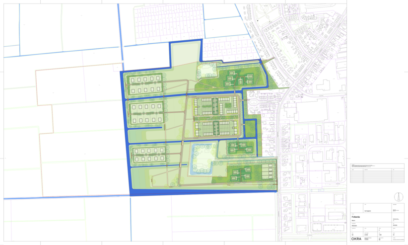 Kaart plan Folkerda