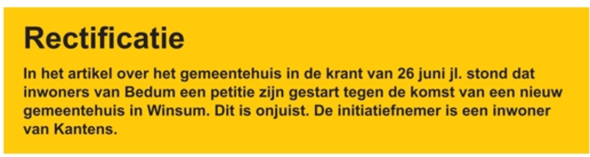 retificatie,artikel 26 juni