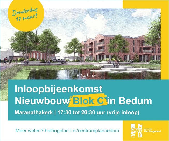 nieuwbouw blok C in Bedum