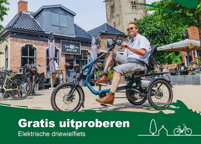 gratis uitproberen - elektrische driewielfiets