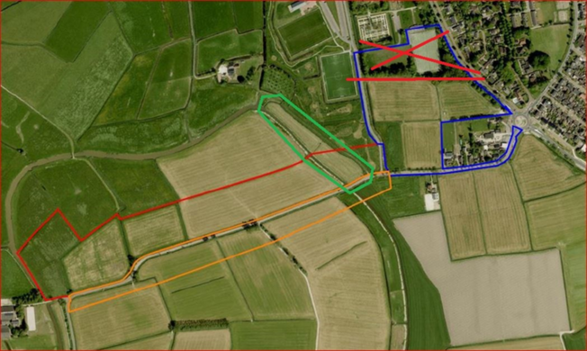 Voorbereidende nieuw gemeentehuis