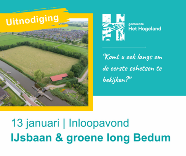 inloopavond IJsbaan  groene long Bedum