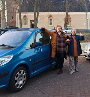 Reninca over de deelauto in Zuidwolde