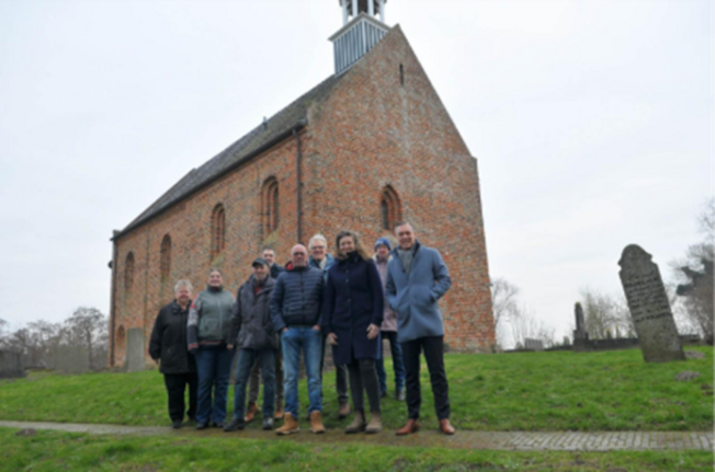 Burgemeester Hans Broekhuizen maakt kennis met Het Hogeland
