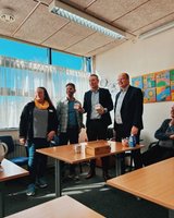 Werkbezoek burgemeester aan Voedselbank en Stichting Samen Sterk