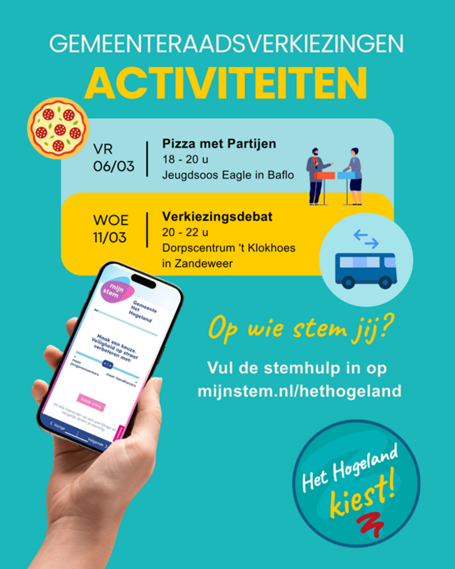 Gemeenteraadverkiezingen activi&shy;teiten